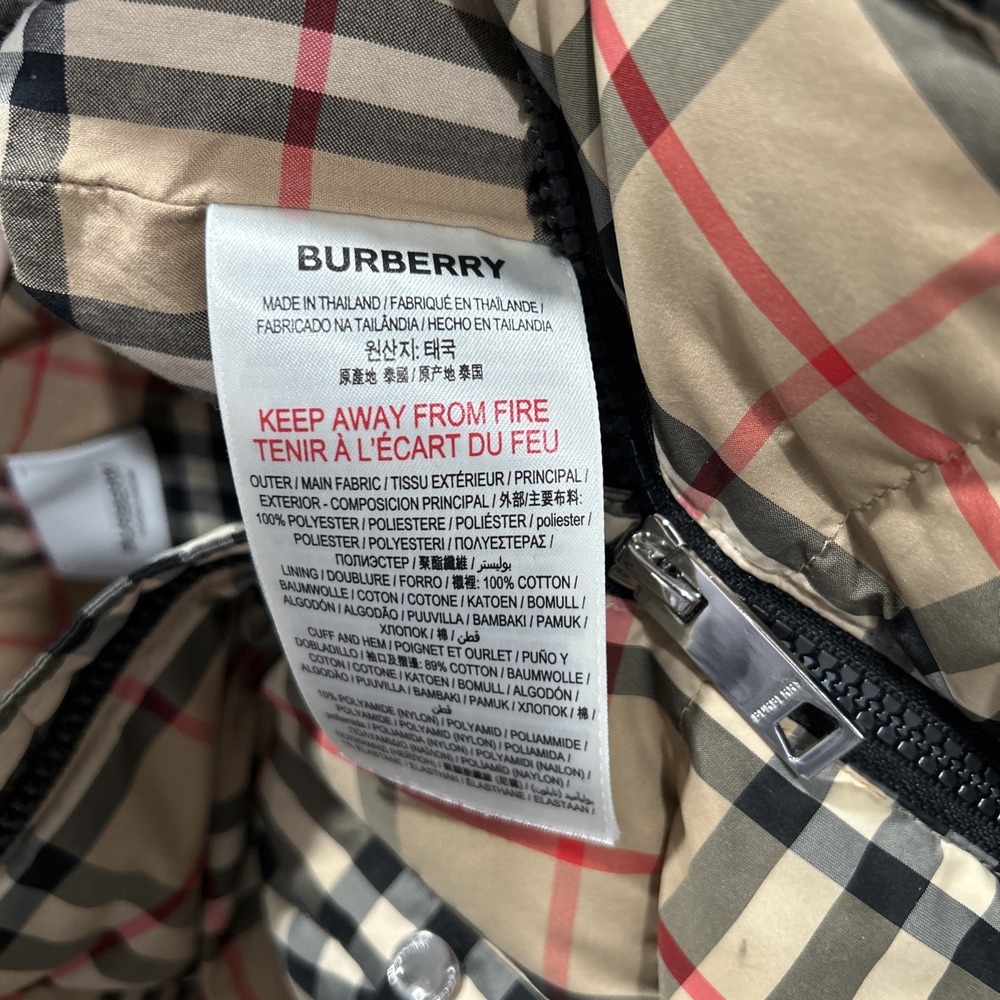 Burberry Kids Puffer Coat Snowsuit Jumpsuit 12 Month - Picture 5 of 16